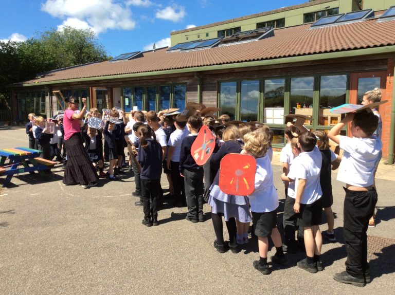 Roman Invasion – Holsworthy Primary School